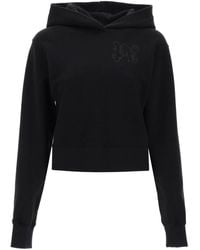 Palm Angels - Black Cotton Hoodie - Lyst