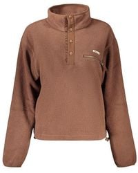Columbia - Brown Polyester 's Sweatshirt - Lyst