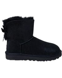 UGG - Black Suede Boot - Lyst