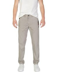 Refrigiwear - Gray Cotton Jeans & Pant - Lyst