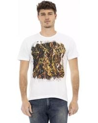 TRUSSARDI ACTION - White Cotton Men's T - Lyst