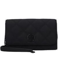 Tory Burch - Black Leather Clutch Bag - Lyst