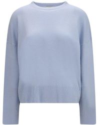 Loulou de Saison - Blue Cashmere Sweater - Lyst