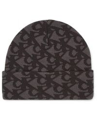 Calvin Klein - Black Recycled Polyester Hats & Cap - Lyst