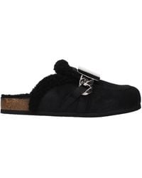 JW Anderson - Leather Slippers - Lyst