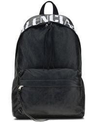 Balenciaga - Crinkle Effect Backpack - Lyst