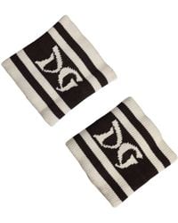 Dolce & Gabbana - Dg Logo Cotton 1 Pair Wristband - Lyst