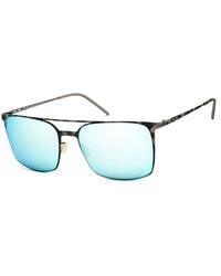 Italia Independent - Gray Metal Sunglasses - Lyst