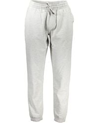 Vans - Gray Cotton Pant - Lyst