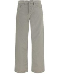 sunflower - Gray Cotton Casual Pants - Lyst