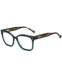Carolina Herrera - Turquoise Acetate Glasses (frames) - Lyst
