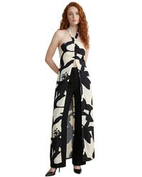Replay - Viscose Long Dress - Lyst