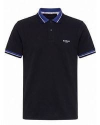 Baldinini - Blue Cotton Men's Polo - Lyst