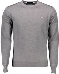 Harmont & Blaine - Gray Wool Sweater - Lyst