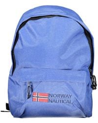 Norway 1963 - Blue Polyester Men Backpack - Lyst