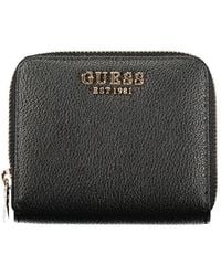 Guess - Nero Poliuretano Wallet - Lyst