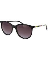Ted Baker - Black Acetate Sunglasses - Lyst
