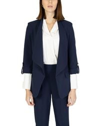 Rinascimento - Blue Polyester Blazer - Lyst