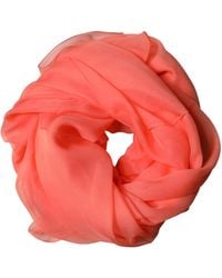 Dolce & Gabbana - Stole Silk Neck Wrap Shawl Scarf - Lyst