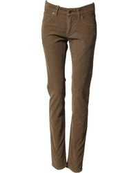 Dolce & Gabbana - Brown Cotton Stretch Skinny Men Denim Jeans - Lyst