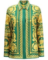 Versace - Silk Shirt - Lyst