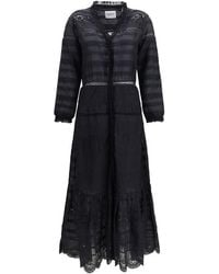 Isabel Marant - Black Cotton Casual Dress - Lyst