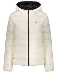 Tommy Hilfiger - White Polyester Jackets & Coat - Lyst