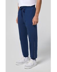 Champion - Blue Cotton Joggers (workout Pants) - Lyst