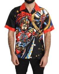 Dolce & Gabbana - Silk Casual Elegance Shirt - Lyst