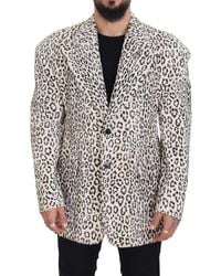Dolce & Gabbana - Elegant Slim-Fit Blazer - Lyst