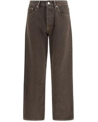 sunflower - Brown Cotton Relaxed Fit Jeans - Lyst