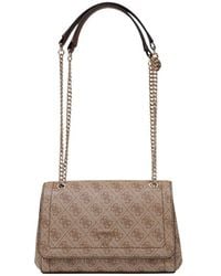 Guess - Brown Polyethylene Handbag - Lyst