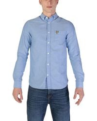 Lyle & Scott - Blue Organic Cotton Shirt - Lyst