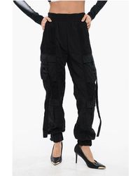 Balmain - Cargo Pants With Mesh Details - Lyst