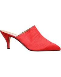 Dolce & Gabbana - Suede Heel Mule Shoes - Lyst