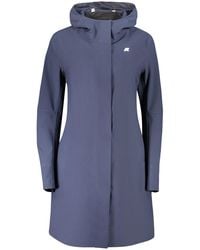 K-Way - Blue Polyester 's Jacket - S - Lyst