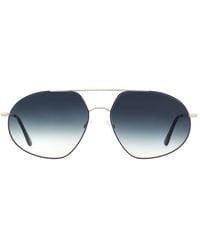 Andy Wolf - Silver Metal Sunglasses - Lyst
