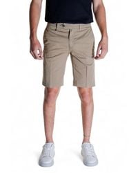 Antony Morato - Beige Cotton Bermuda Shorts - Lyst