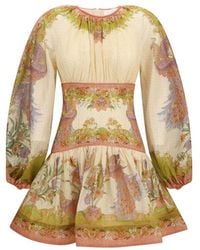 Zimmermann - Indra Mini Dress - Lyst