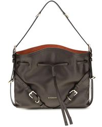 Givenchy - Brown Calf Leather Bos Taurus Backet Bag - Lyst