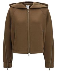 Wolford - Brown Polyester Hoodie - Lyst