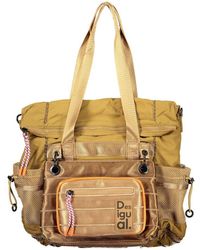 Desigual - Beige Polyamide 's Bag - Lyst