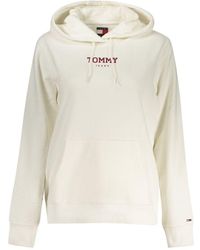 Tommy Hilfiger - White Cotton 's Sweatshirt - Lyst
