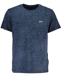 Guess - Crew Neck Organic Cotton Tee - Lyst