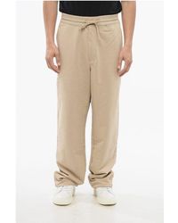 Y-3 - Cotton Blend Sweatpants With Drawstringed Cuffs - Lyst