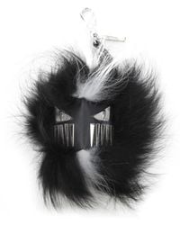 Fendi - Black Fur Necklaces - Lyst