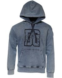 Dolce & Gabbana - Cotton Blend Hooded Sweatshirt Sweater - Lyst