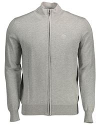 North Sails - Grigio Cotton Men Cardigan - Lyst