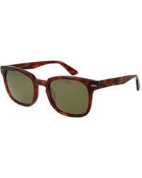 Serengeti - Brown Acetate Sunglasses - Lyst
