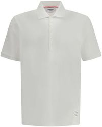 Thom Browne - Cotton Polo Shirt - Lyst